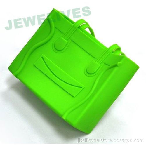 Lfgb Smile Face Silicone Hand Bag